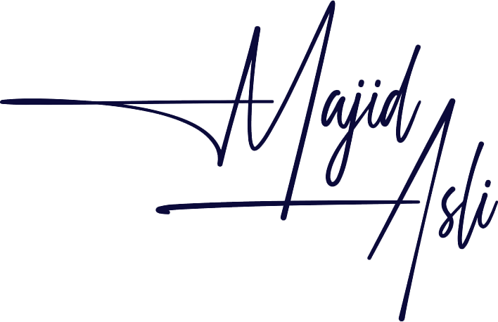 Majid Asli signature